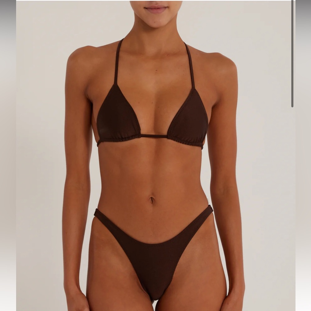SAME Swim set (90s bottom and Triangle top)